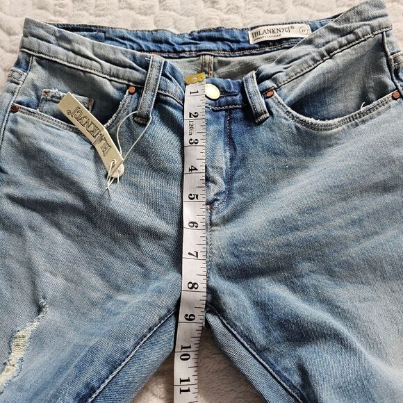 New Blank NYC distressed skinny jeans skinny classique - Picture 5 of 8